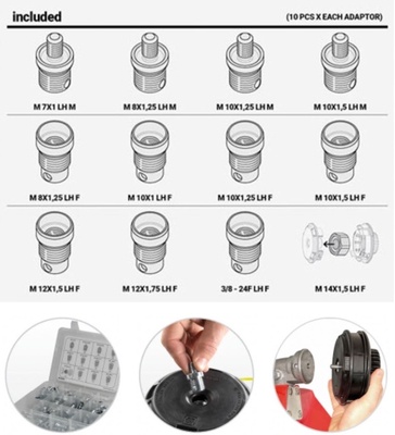 Adaptador Easywork 10x1,00 Izq/Hembra Stihl